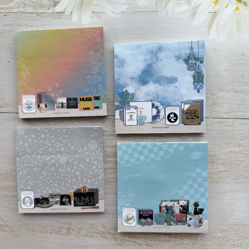 high quality Customized design 3x3 inches Die Cut Shape Sticky Notes memo notepad with Printing Company Logo