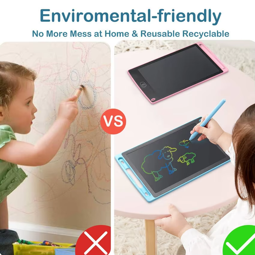 10 inches Writing Board Drawing LCD Screen Writing Tablet Digital Graphic Tablets Electronic Handwriting Magic Pad for Kids