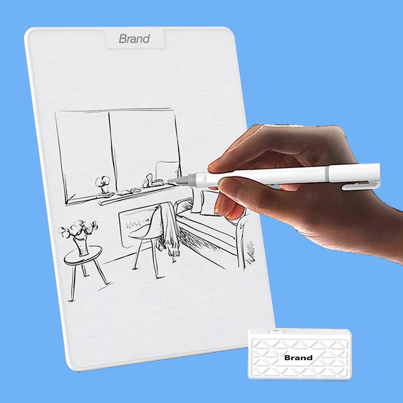 Wholesale 15 inch Magnetic Writing Board Drawing Tablet Reusable Writing Tablet Sketch Pad Erasable Whiteboard Magic Memo Pad