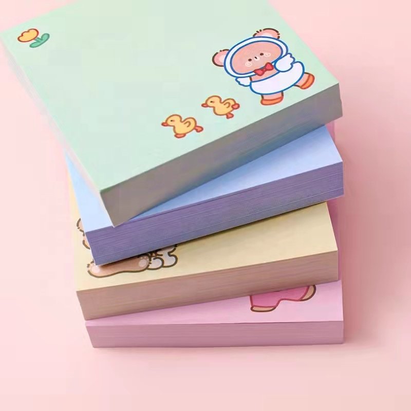 Translucent Note Pads With Logo Eco Friendly Memo Pad Sticky Notes