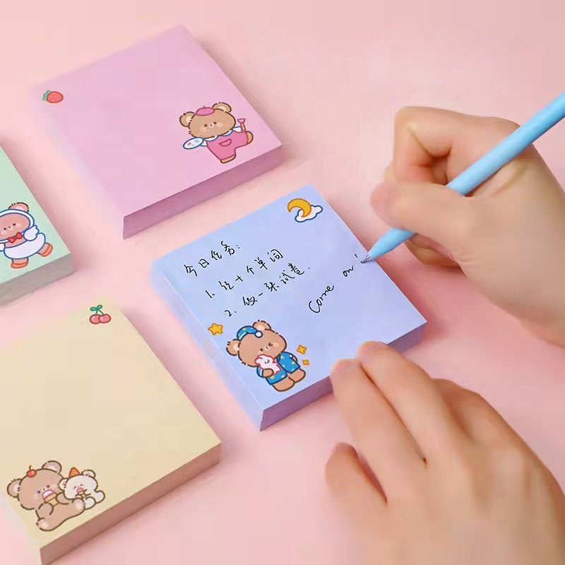 Translucent Note Pads With Logo Eco Friendly Memo Pad Sticky Notes