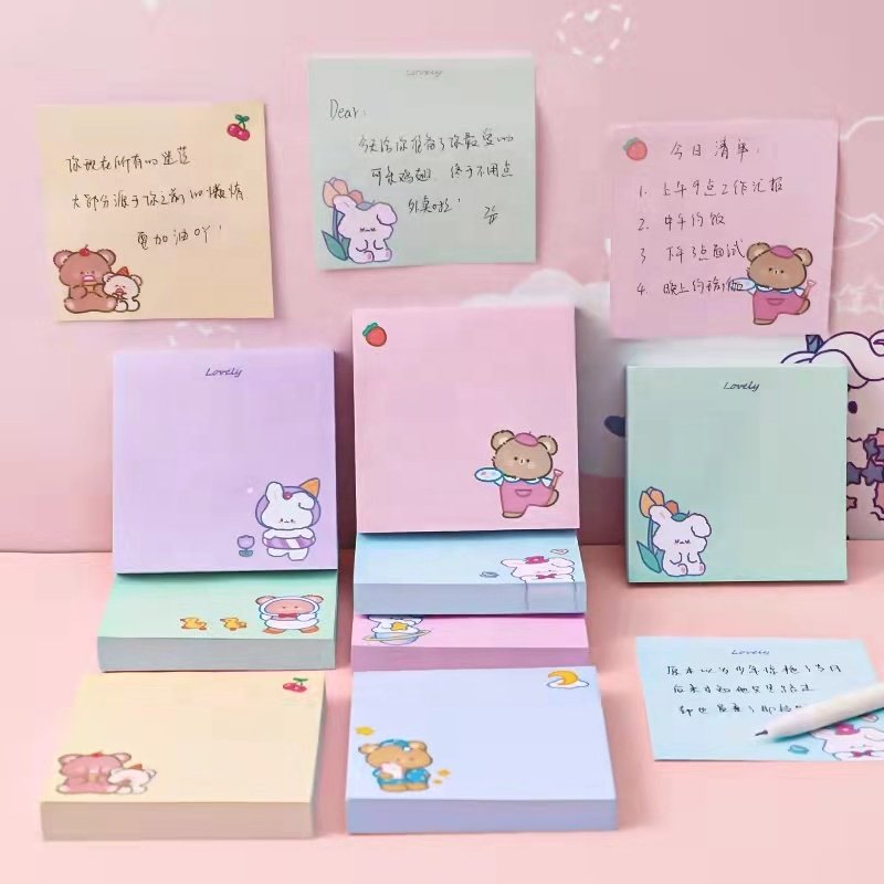 Translucent Note Pads With Logo Eco Friendly Memo Pad Sticky Notes