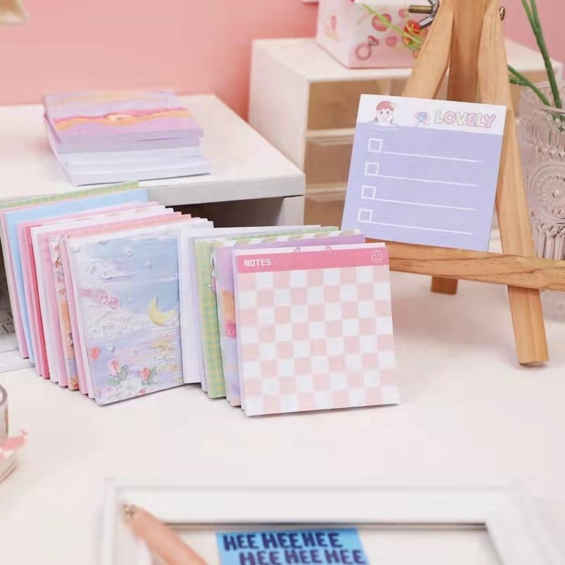 Translucent Note Pads With Logo Eco Friendly Memo Pad Sticky Notes