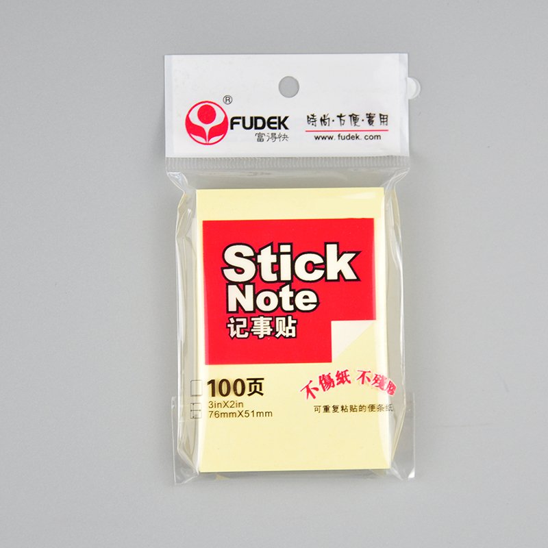 2018 Fudek promotional a5 printing paper cube notepad custom cute note sticky writing pad sticky note memo pad