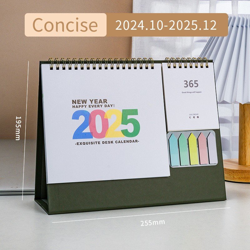 new style custom notepad memo pad creativity calendar planner 2023 2024 desk calendar custom