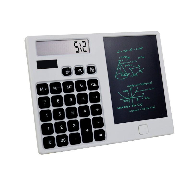 Pockets doodle pad multifunction science calculator Mini folding writing digital LCD drawing tablet kids education 6 inch board