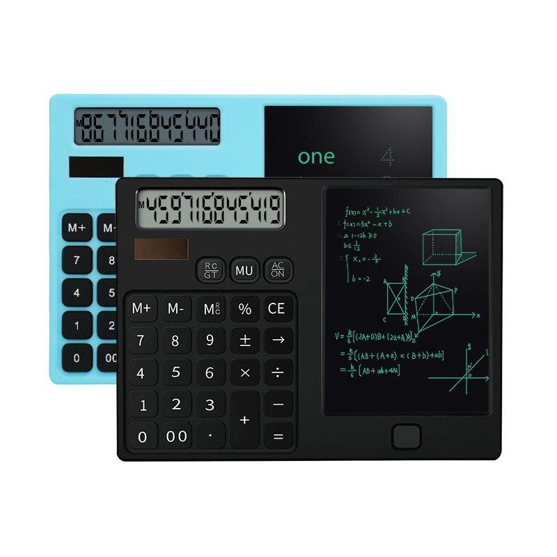 Pockets doodle pad multifunction science calculator Mini folding writing digital LCD drawing tablet kids education 6 inch board