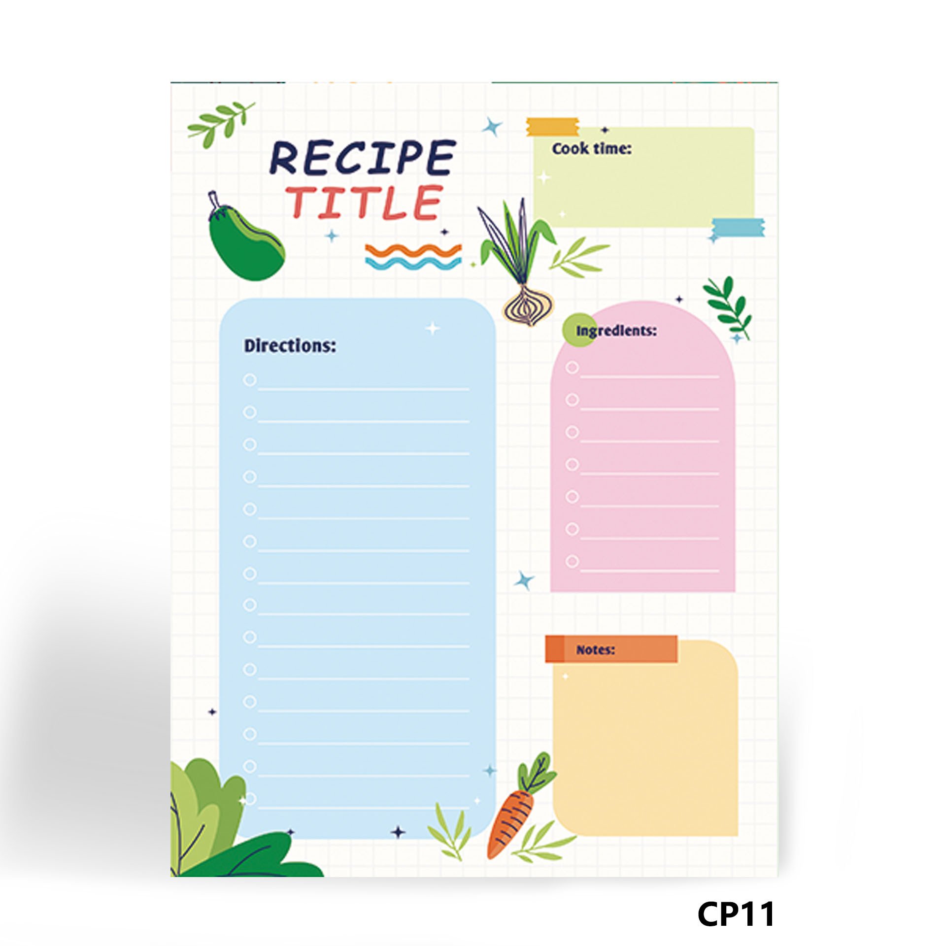 Bloom Magnetic Weekly Meal Planning Pad Hanging Fridge Organizer Magnets Notepad Food/Menu Daily Planners Weekly Organizer Memo