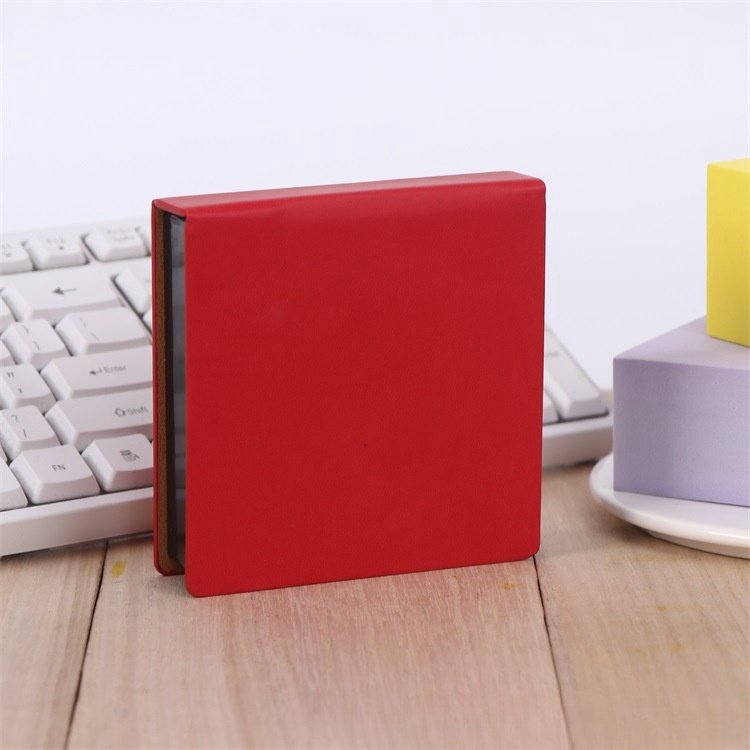 Factory wholesale A9 pu sticky note holder Note pad Paper brick Business Office School supplies customizable LoGo