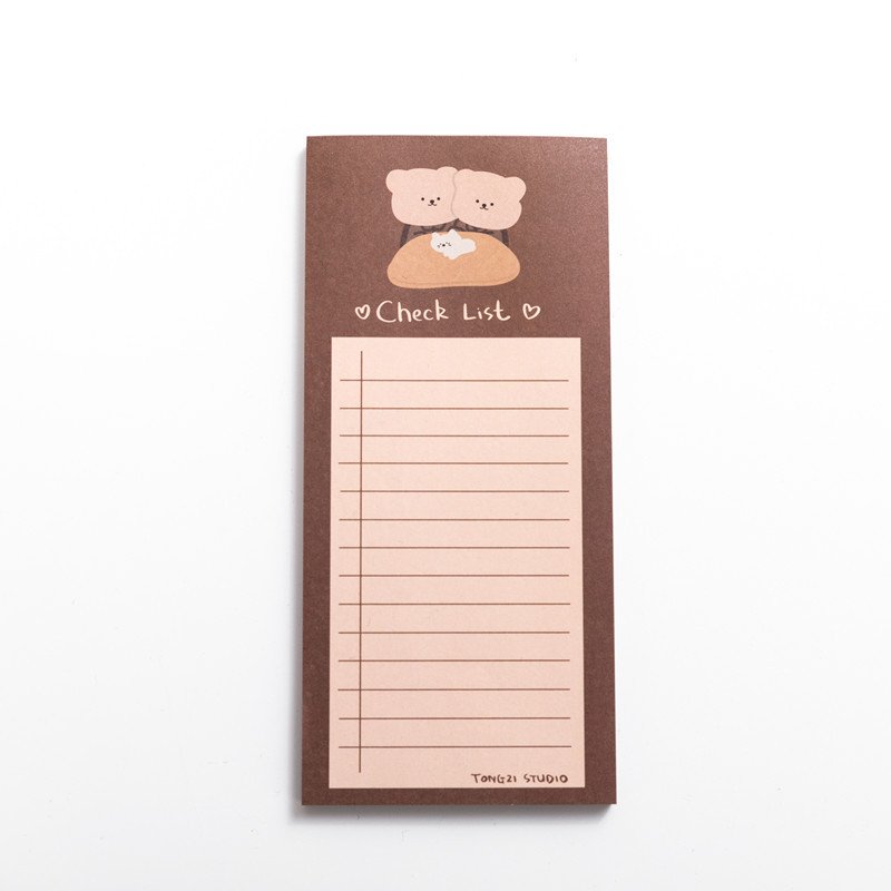 Promotional Office Supplies Stationery 50 Sheets Kawaii Printing Memo Pad Notepad