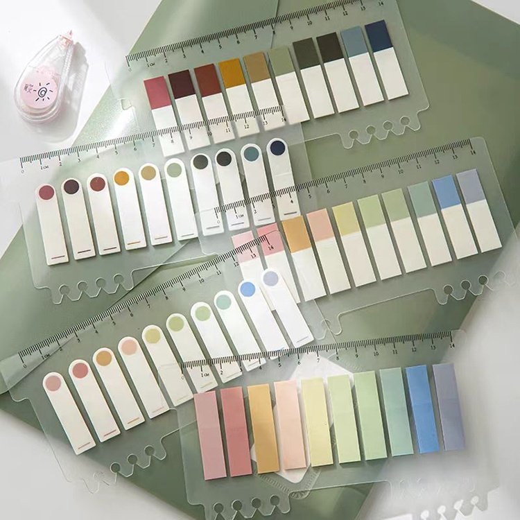 Portable Waterproof Decoration Various Shapes Sticky Notes Notepad Adhesive Sticky Note Tab Sets Sticky Notes For Books