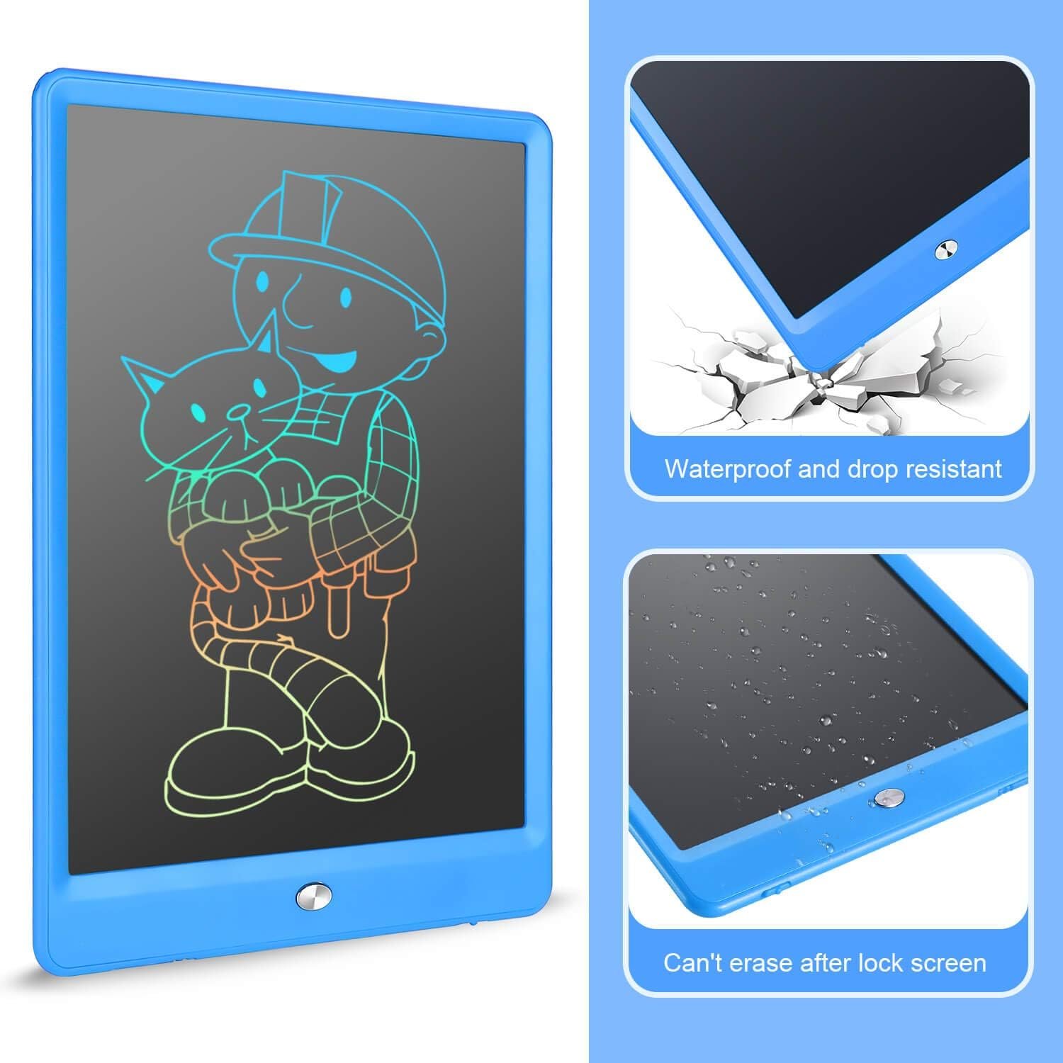 8.5 10 12 inch Smart Writing Board Drawing Tablet LCD Screen Writing Tablet Digital Tablets Electronic Handwriting Pad with Pen