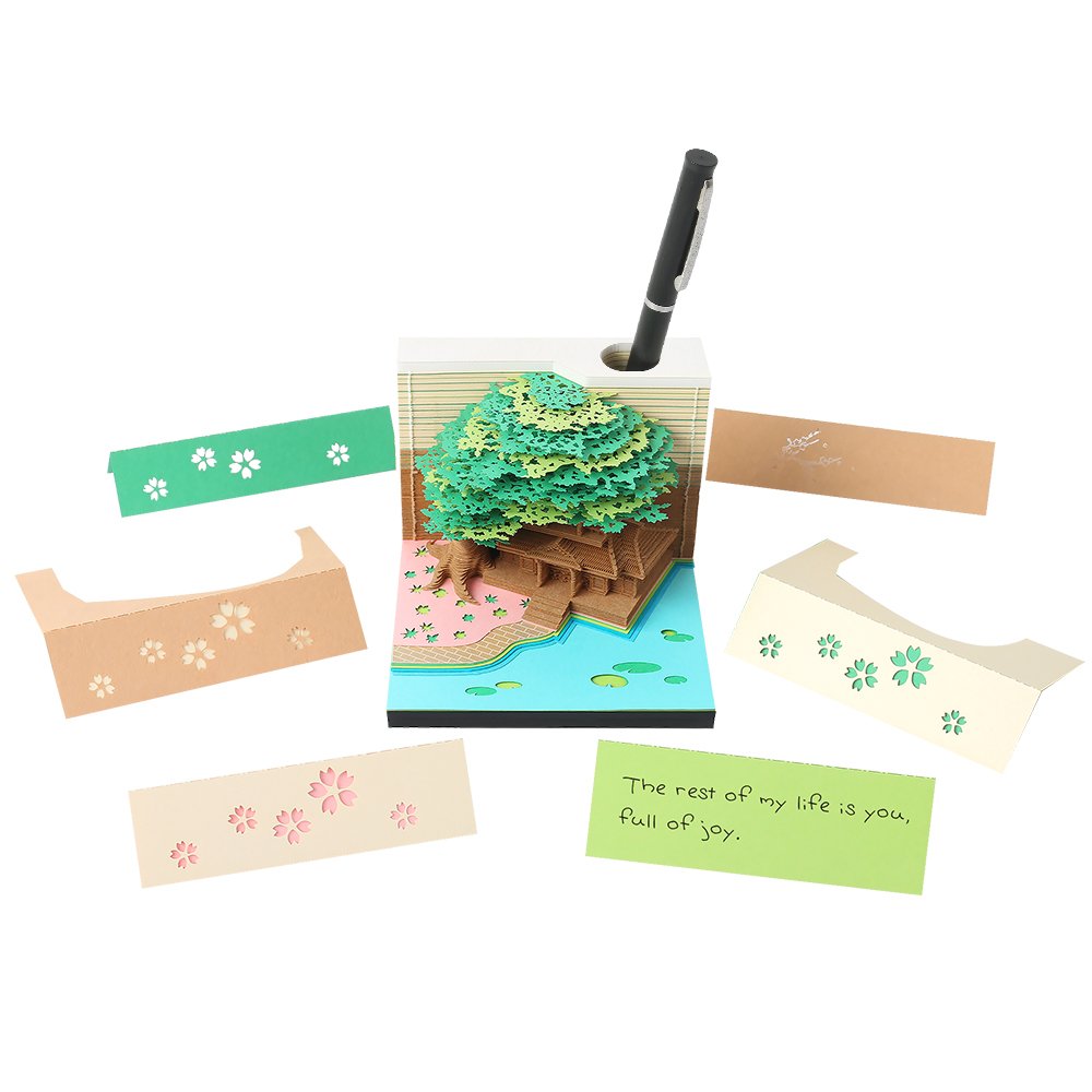 Promotional Customized Rectangular Desktop Sticky Note Set And Acrylic Box Memo Pad With Custom Logo