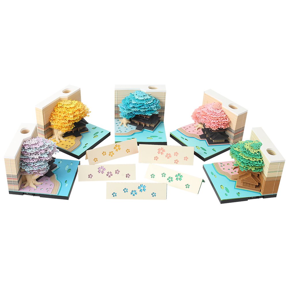 Promotional Customized Rectangular Desktop Sticky Note Set And Acrylic Box Memo Pad With Custom Logo