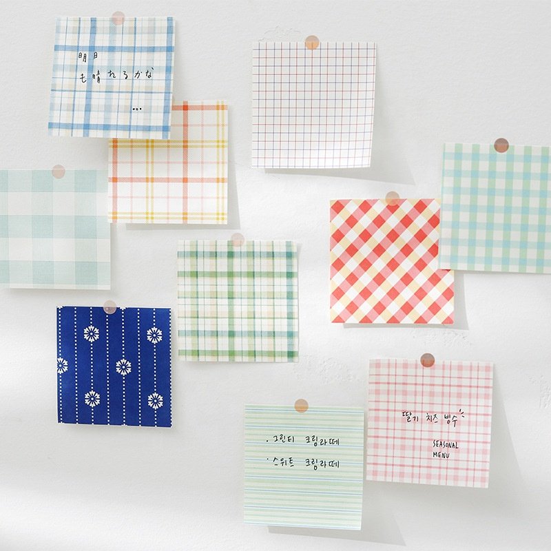 Multiple Cute Designs Memo Pads Sticky Notes 200 sheets Notepads for Home School Office