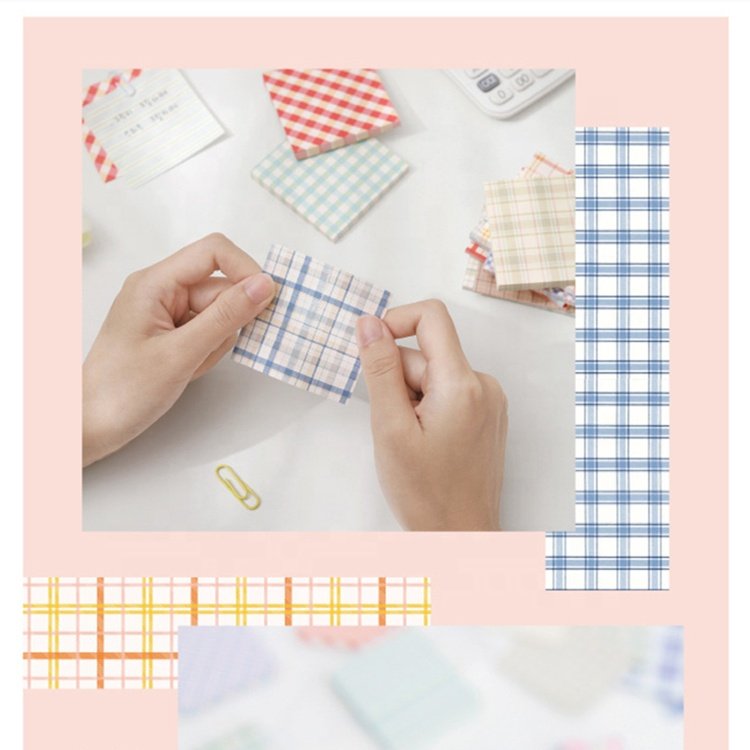 Multiple Cute Designs Memo Pads Sticky Notes 200 sheets Notepads for Home School Office