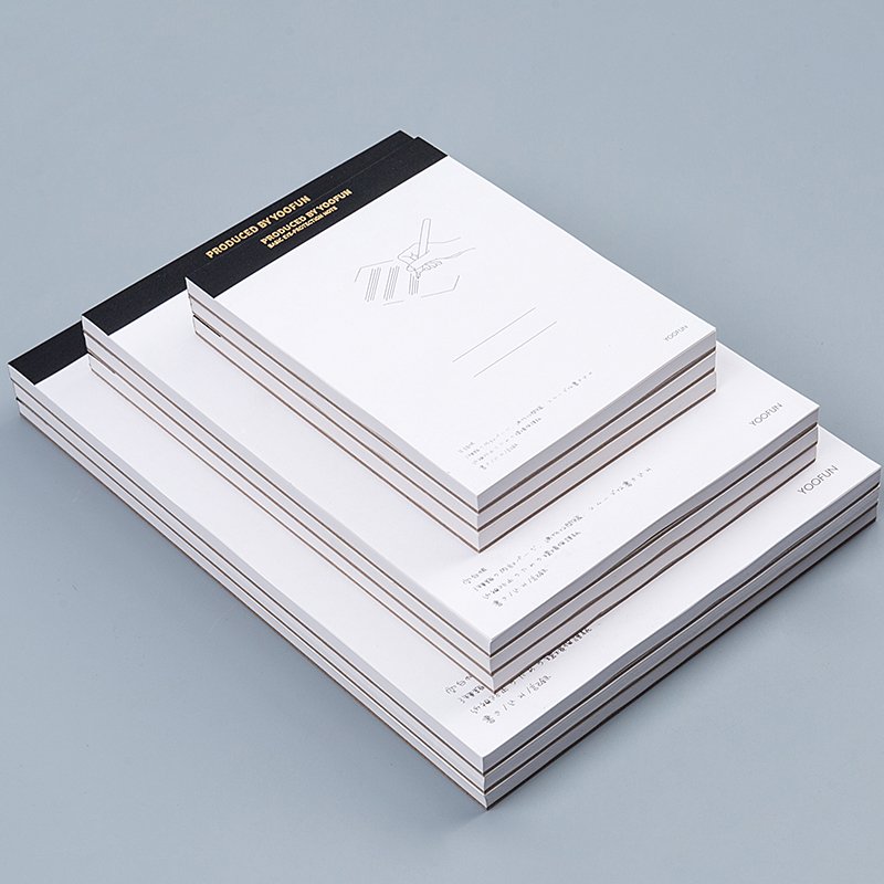 Student And Office Convenience Thickened Horizontal Grid Blank Note B5 A5 A6 Free To Carry Simple Loose Leaf Design Memo Pad