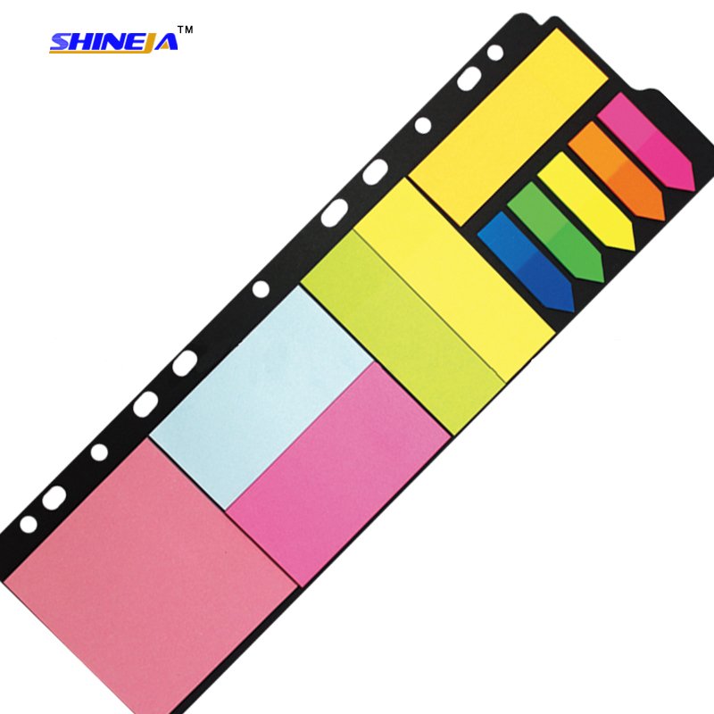 Promotional colorful good quality sticky notes set for school and office
