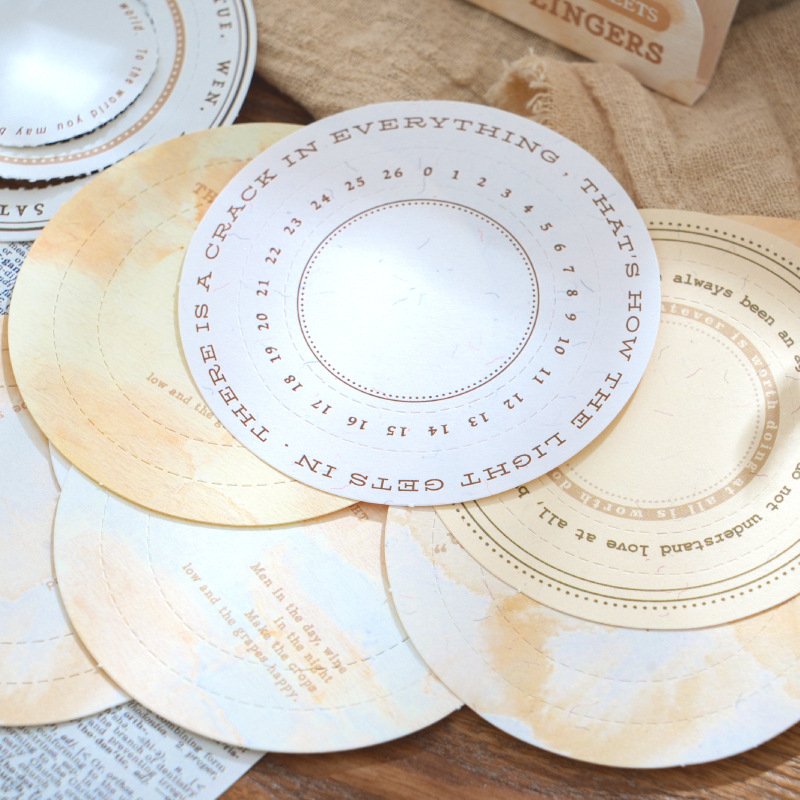 30pcs/pack Material Paper Dream Foam Series Vintage Border Handbook Collage Material
