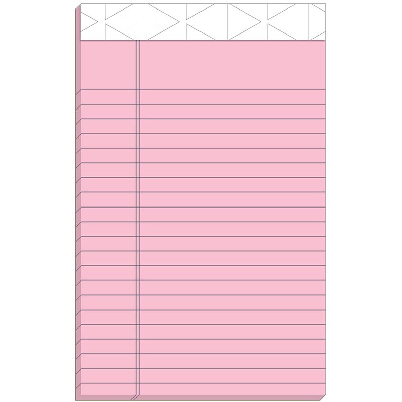 Writing Office Supplies Note Pad Perforated Legal Ruled Narrow 1/4 Spacing Memo Pad Notes Assorted Colors Checklist Note Pad
