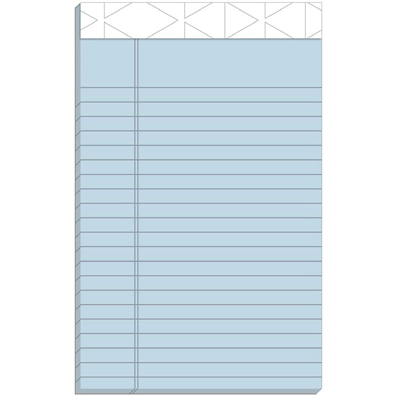 Writing Office Supplies Note Pad Perforated Legal Ruled Narrow 1/4 Spacing Memo Pad Notes Assorted Colors Checklist Note Pad