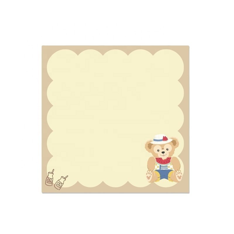 Custom Tear-off Paper Notepad Kawaii Memo Pads Promotional Customized Sticky Note Pad Sticky With Logo