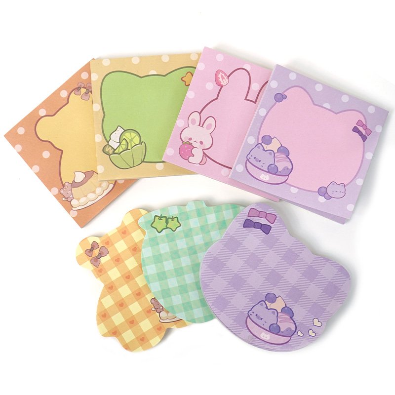 Vograce Sticky Notes Tabs Custom Logo Books Accessories Reusable Stationery Sticky Note