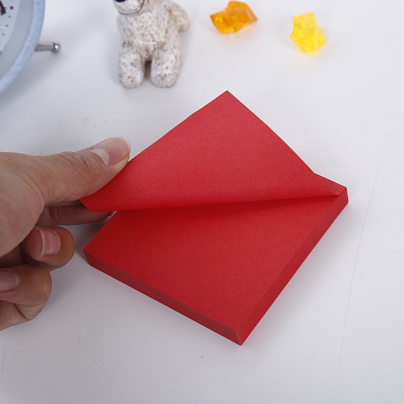 factory stationery supplies colorful 100 sheet per pad Self Adhesive Memo Pad Sticky Notes Nota posted it Marker Memo Sticker