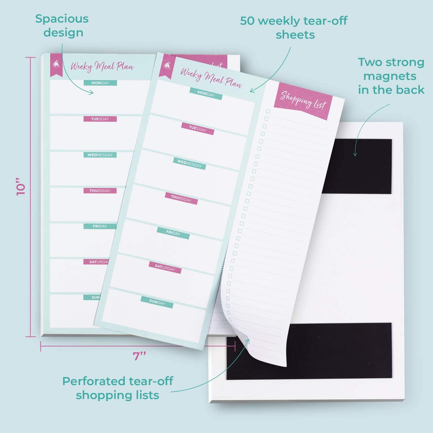 Custom Sticky Notes Memo Pads Set Magnetic Notepad Stationery Supplies Memo Pads with Custom Logo