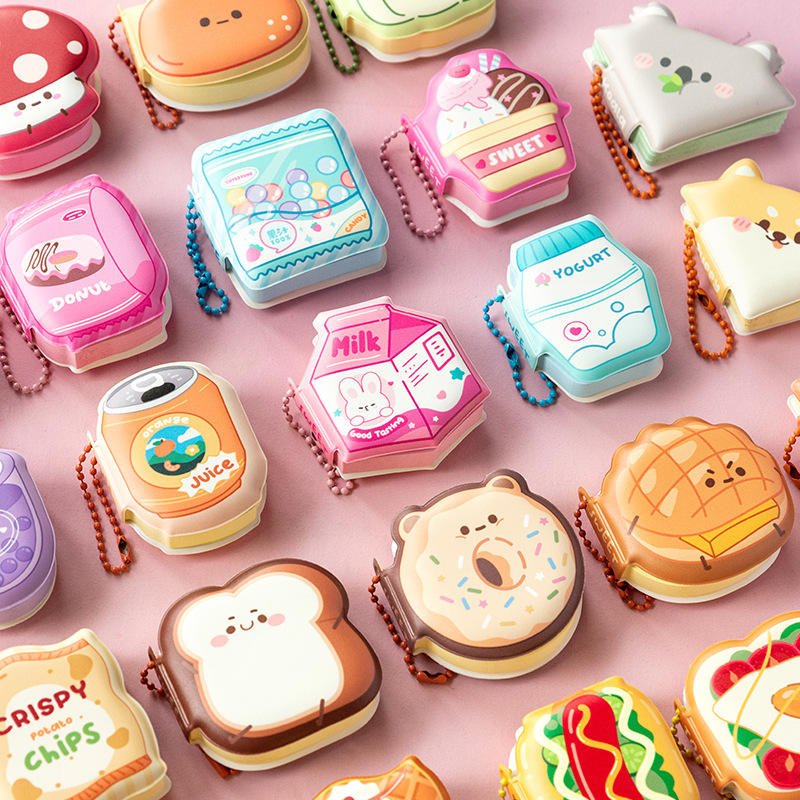 Cute Cartoon Portable Mini Notebook Decompress Relief Memo Pad School Stationary Preparation Sticky Notes