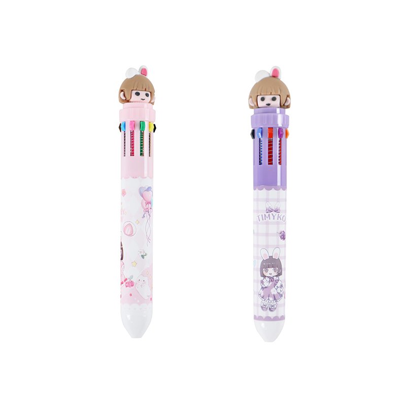 New Design Cute Funny Mini Memo pad Portable Kawaii Cartoon Notepad Set and School Stationery Kit