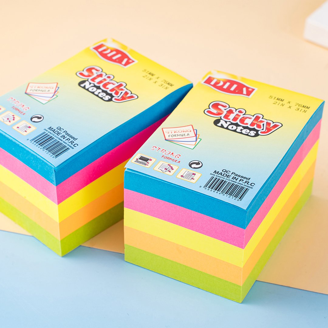 Memo pad sticky notes many bases design Customized Office Business fluorescent Paper Writing Notepad Memo