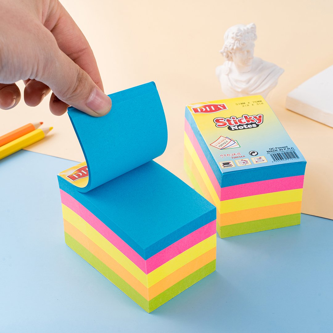 Memo pad sticky notes many bases design Customized Office Business fluorescent Paper Writing Notepad Memo