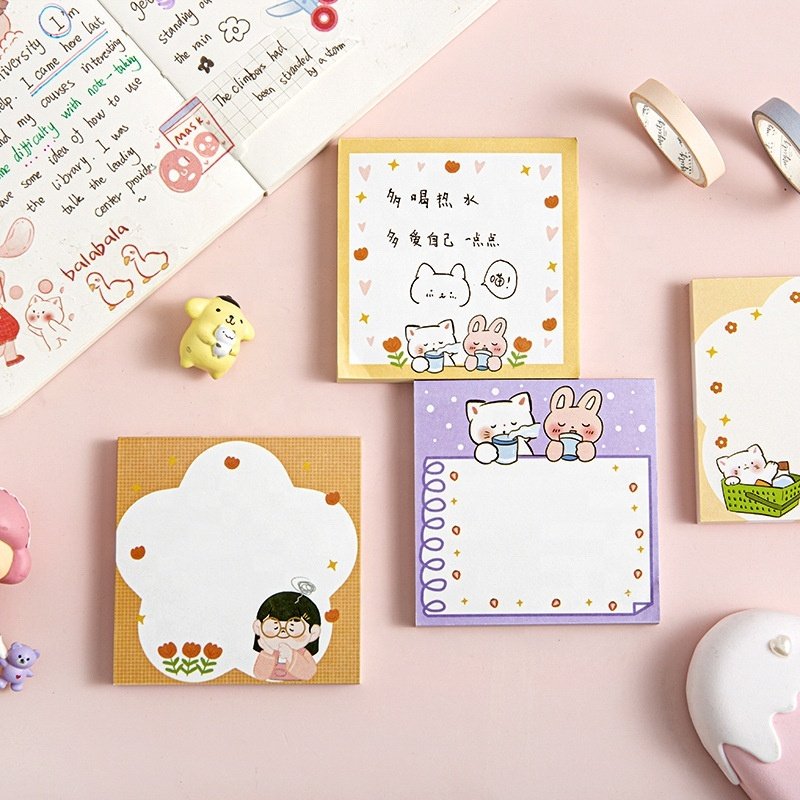 Multipurpose Sticky Note Professional Creative Anime Pattern Customization