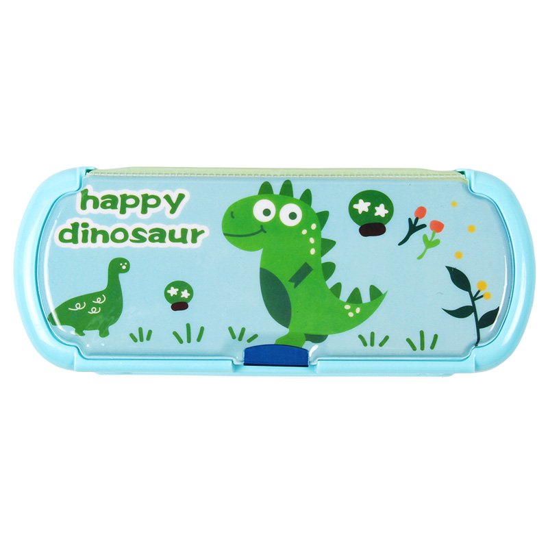Creative Animal-Themed Pencil Case with Sliding Memo Pad, Whiteboard, and Magnetic Closure, Ideal for Kids' School Storage