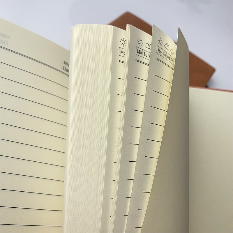 PU Notebook Customized Logo Enterprise Gifts Conference Notebook Business Office Notebook Wholesale