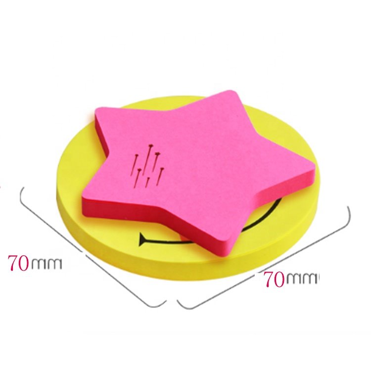 Personalized kawaii gift stylish adhesive stationery custom shape factory price sticky notes memo pad