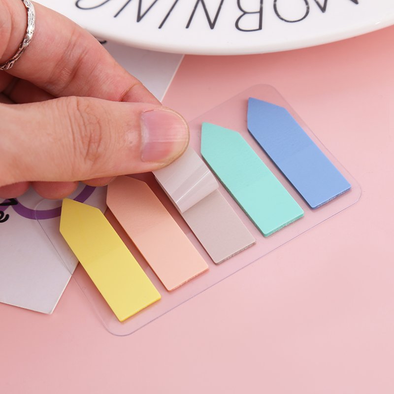 Stationery School Tear-Off Paper Index Note Pad Promotional Gift Cheap Transparent Sticky Notes