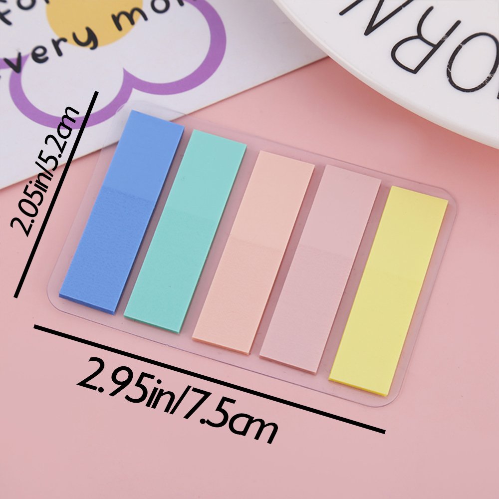 Stationery School Tear-Off Paper Index Note Pad Promotional Gift Cheap Transparent Sticky Notes
