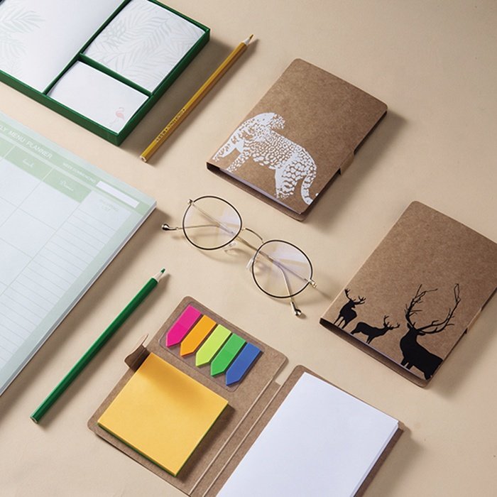 Custom Printed Mini Kawaii Magnetic Self-Adhesive Memo Pads Personalized Paper Sticky Notes for Office Gifts Promotions