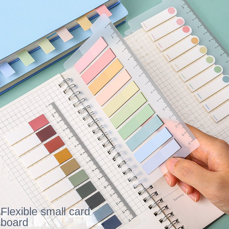 Classic cute colored office school index label mug memo pad Morandi sticky notepad lot for planner notebook stationery supplies