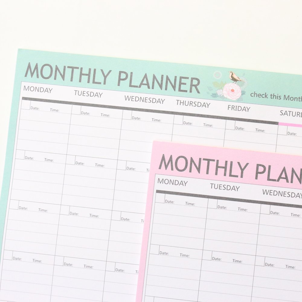 Free shipping Cute student desk time agenda organizer pad stationery,candy monthly weekly daily planner list memo pad note pad