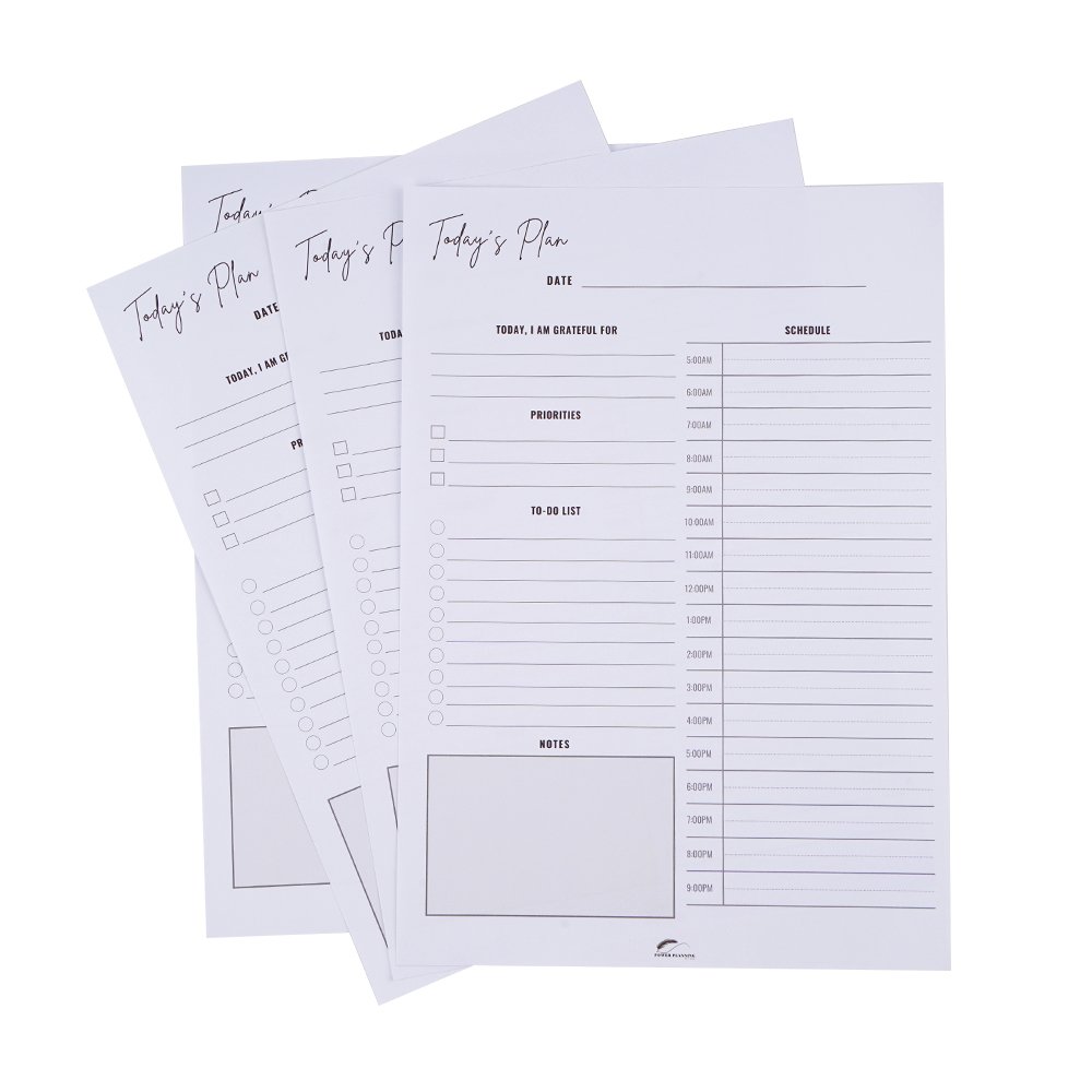 China Factory Custom Printing A5 Daily Planner Tear Off To Do List Notepad Memo Pad