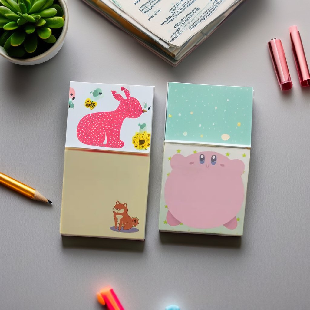 Sticky Note Cute Animal Series Ins Decoration Memo Set for Diary Scrap Book