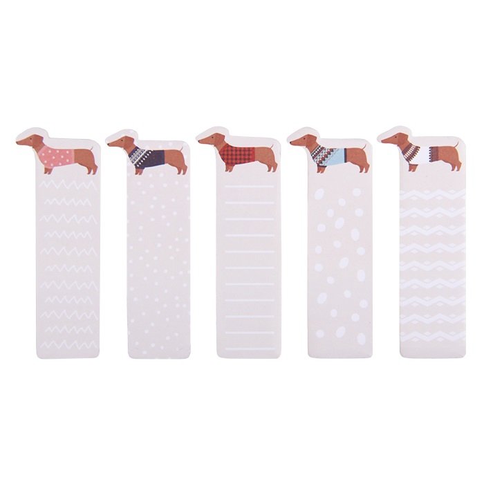 INTERWELL Eco-Friendly Custom Dachshund Sticky Notes Cute Memo Pad Notepad for School Office Gift Promotion Factory Wholesale