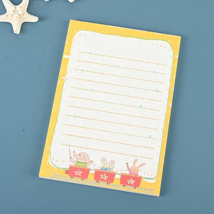 Customizable Cute List Pad School Notebook Stationery To Do Sticky Note Set Memo Pad Custom Printing
