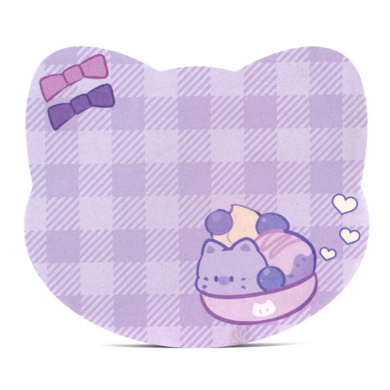 Vograce Cute Sticky Notes Custom Die Cut Logo Stationery Sticky Notes Memo Pad