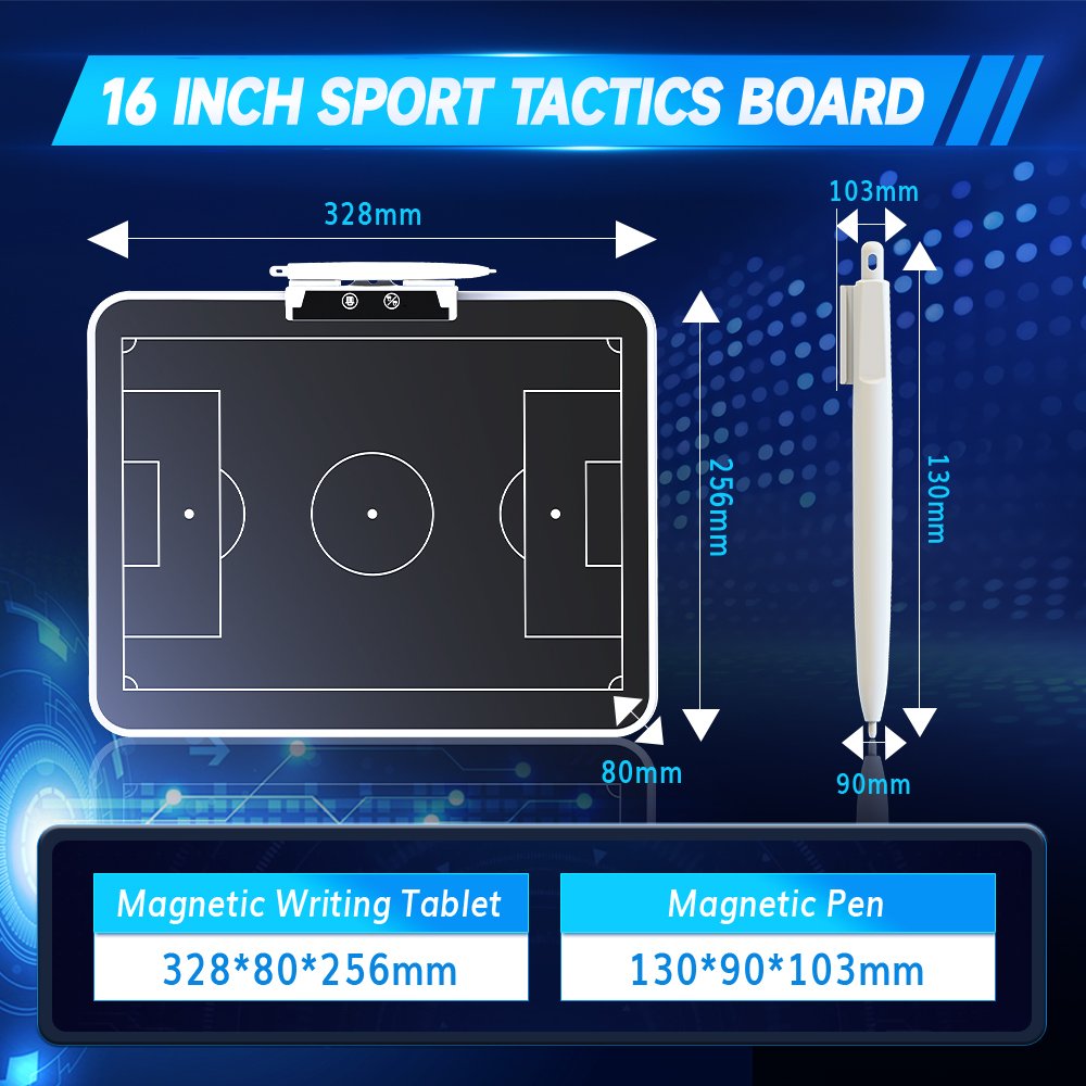 16 Inch Electronic Sports Tactics Digital Writing Pads Board Football Writing Tablet Drawing Tablet Lcd Writing Tablet