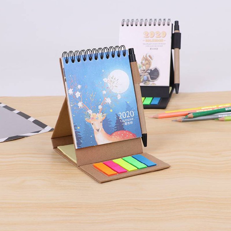 Wholesale Customizable Cover Color Logo Sticky Note Mass Production Cheap Promotional Goods sticky Notepad With Pen