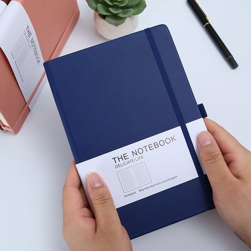 2024 Leather Journal Personalized Tomoe River Paper sublimation Blank Journal Notebooks With Elastic Band